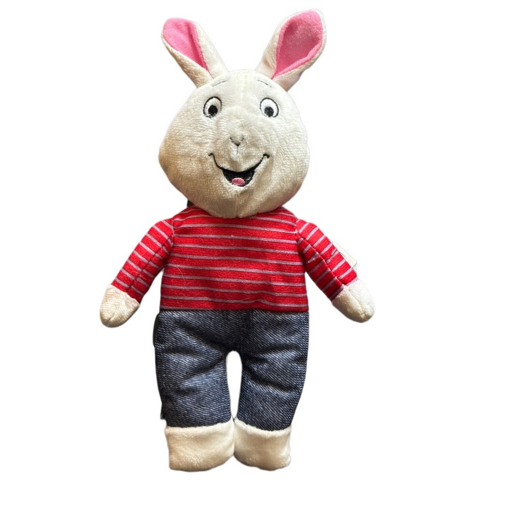 PBS Kids Arthur‎ 12" Plush Stuffed Animal Toy Red Striped Shirt Blue Pants